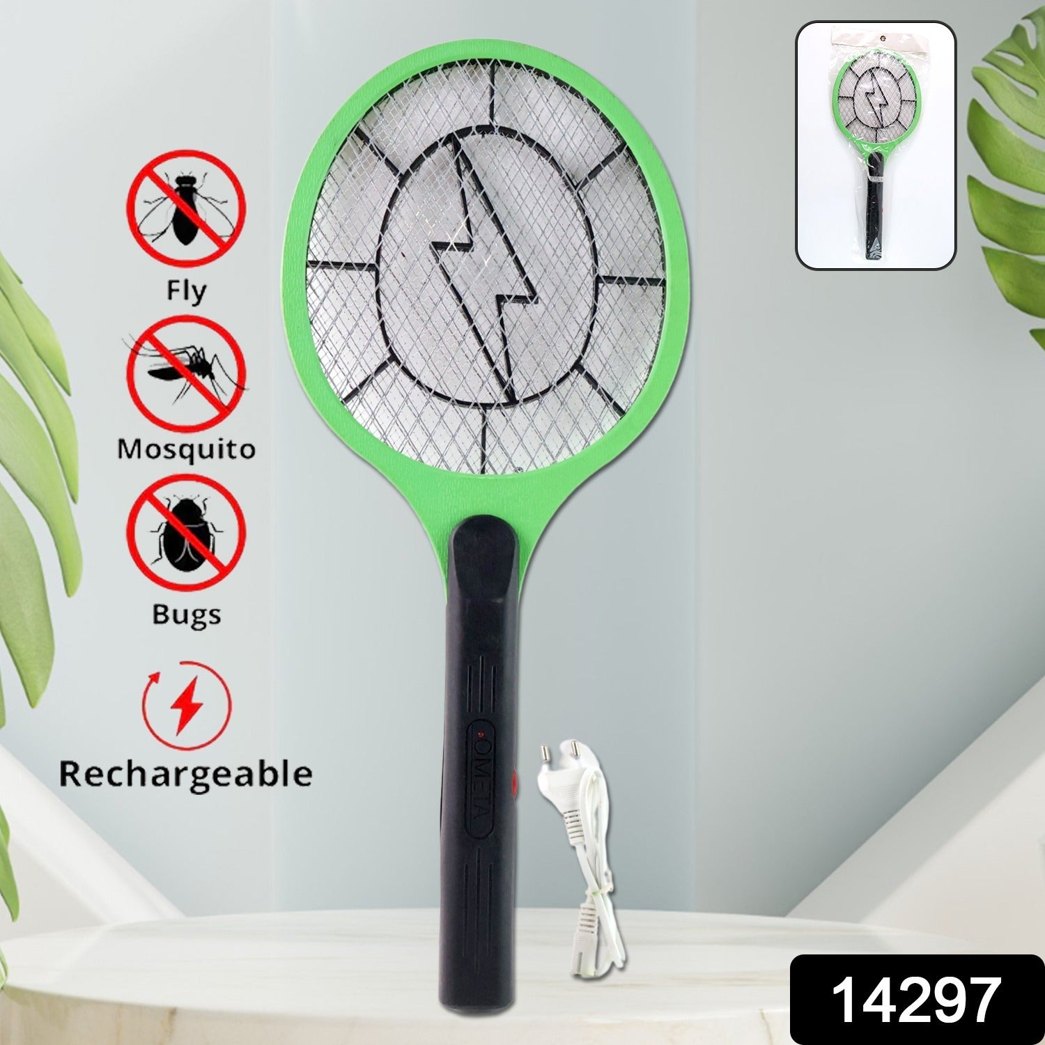 Red Anti-Mosquito Electric Racket Red Anti-Mosquito Electric Racket